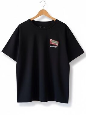 In‑N‑Out Burger Las Vegas Graphic Tee Retro Car Back Print Black XXL Made in USA